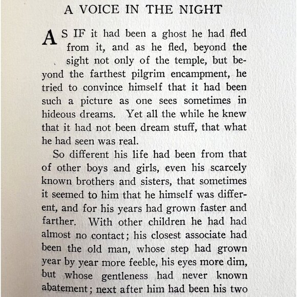 A Voice In The Night 1911 And Other Stories Frederick Hall 1st Edition HC E40 - Picture 6 of 6